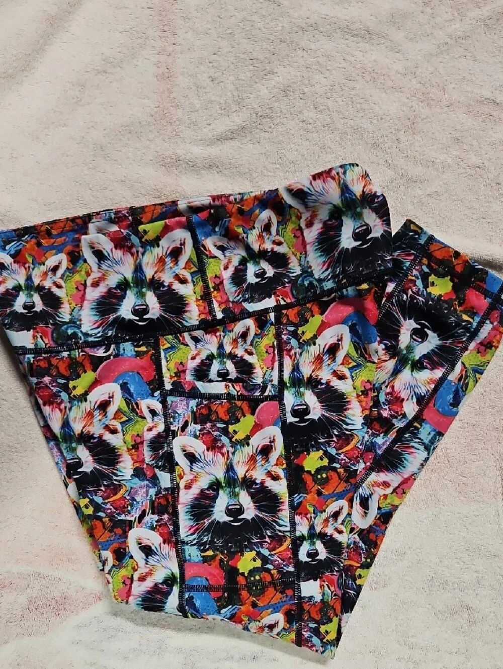 Constantly Varied Gear Trash Raccoon Print Capris